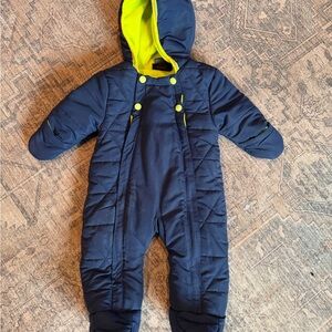 Navy Blue Kids Snowsuit